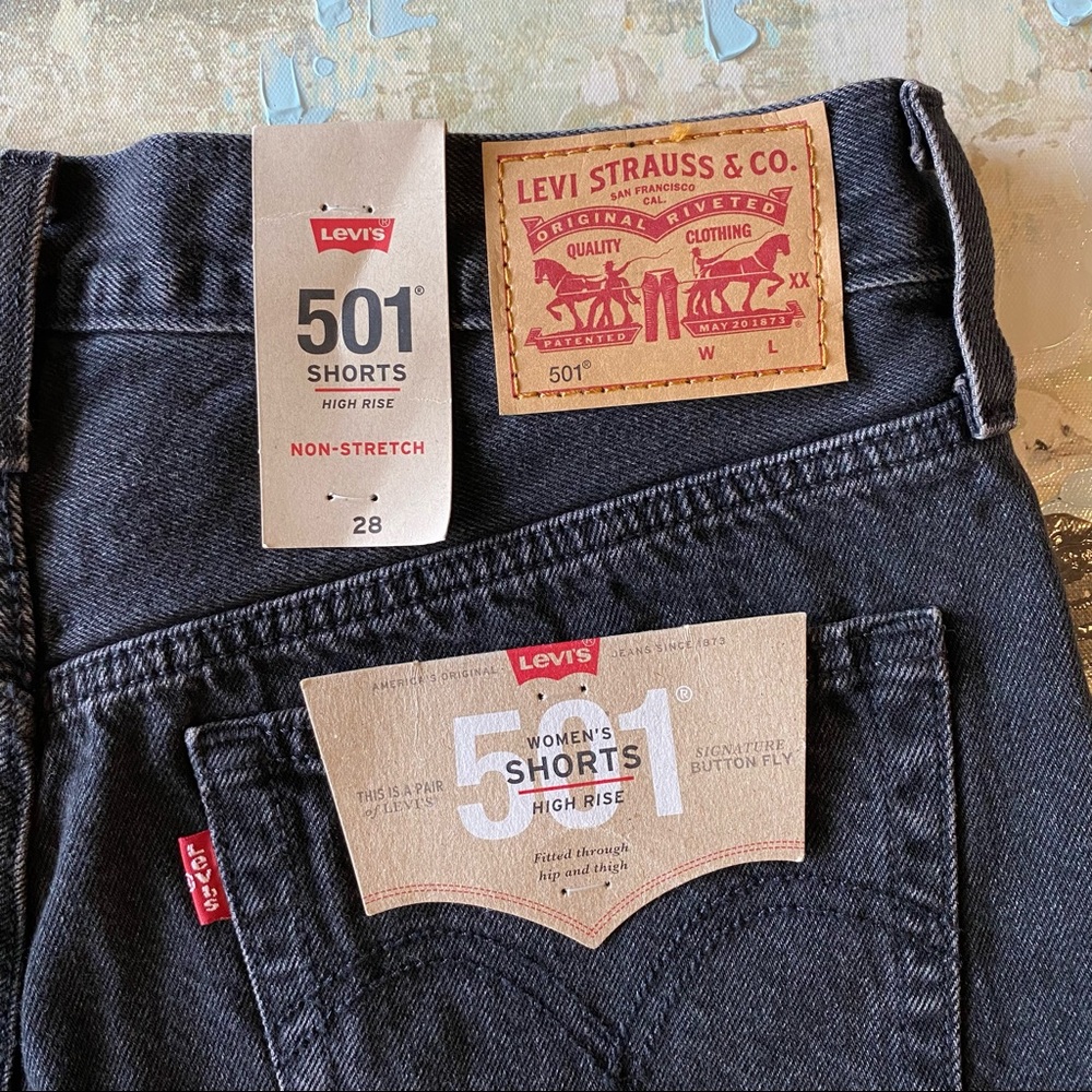 Levi’s High Rise 501 Denim Short